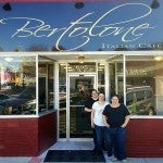 Owners Sonia Bertolone-Carrillo and Mary Bertolone-Perez, along with longtime friend and staff member Leanna Arias, stand outside of new Italian restaurant, Bertolone Italian Cafe.